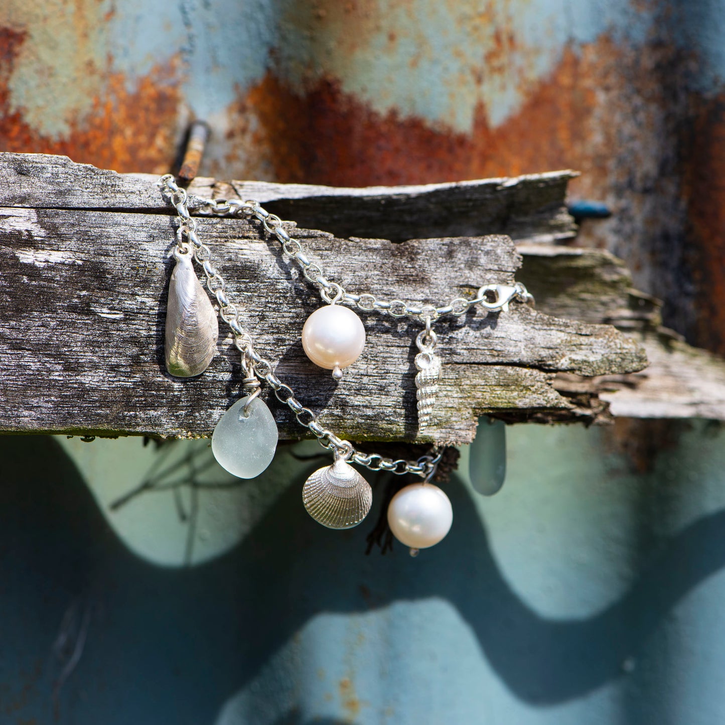 Sea Glass Bracelet