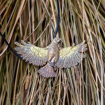 Kea Pendant - Gilded Kea Jewellery