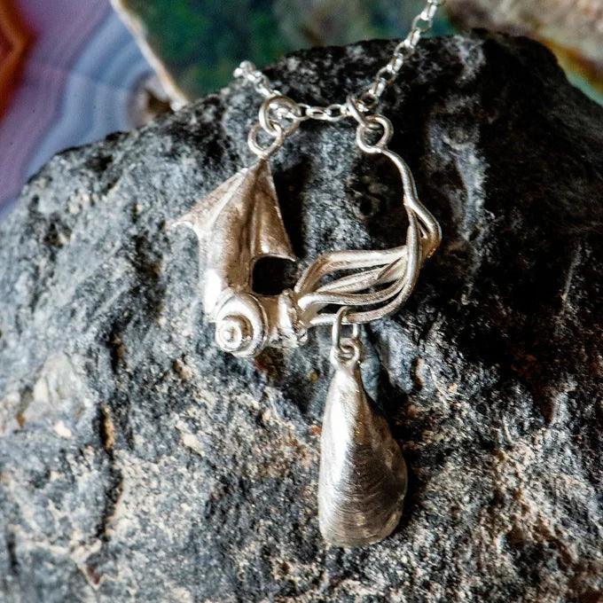 Squid Necklace - Gilded Kea Jewellery