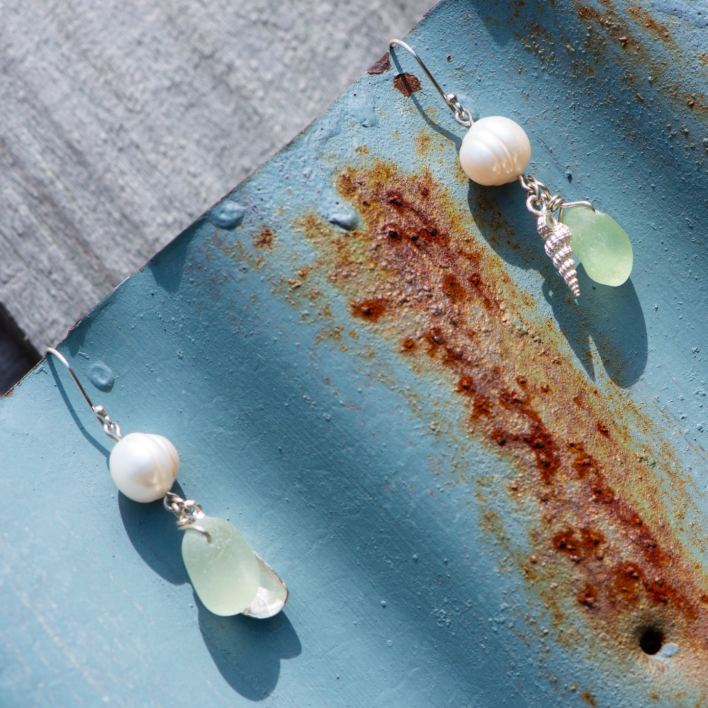 Sea Glass Earrings