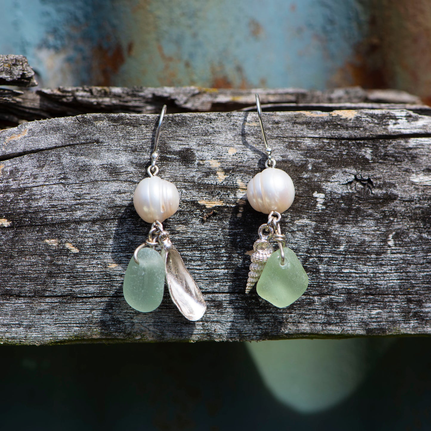 Sea Glass Earrings