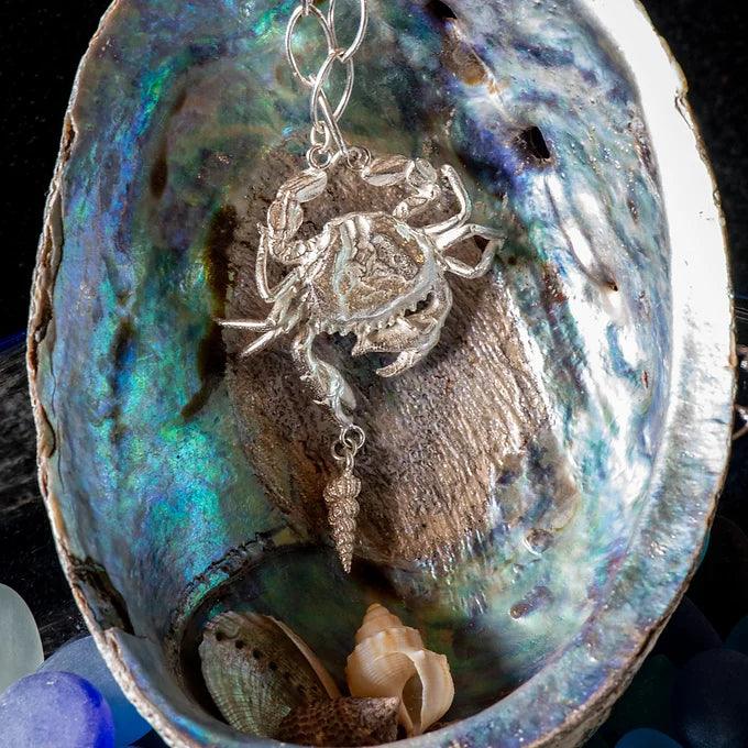 Crab Necklace - Gilded Kea Jewellery 