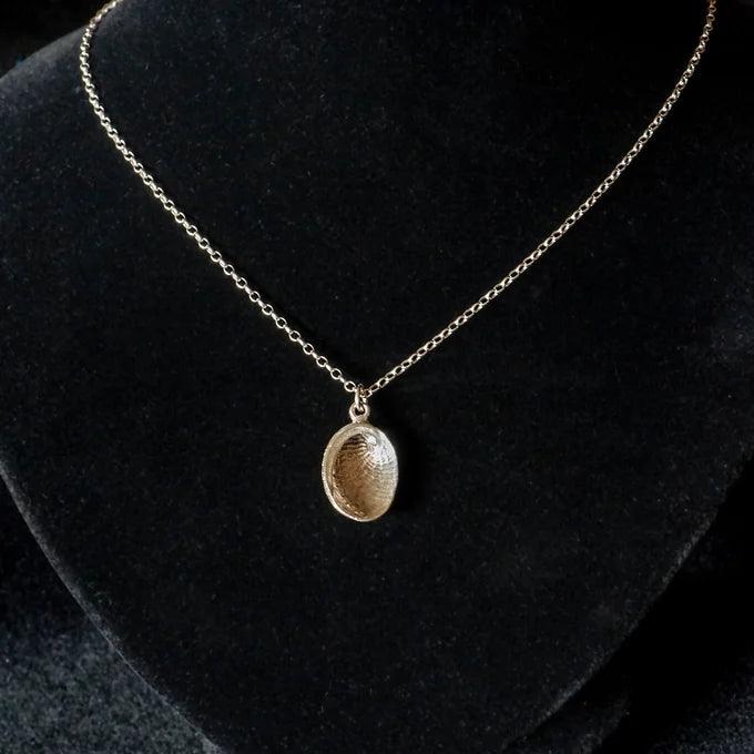Paua shell pendant - Gilded Kea Jewellery 